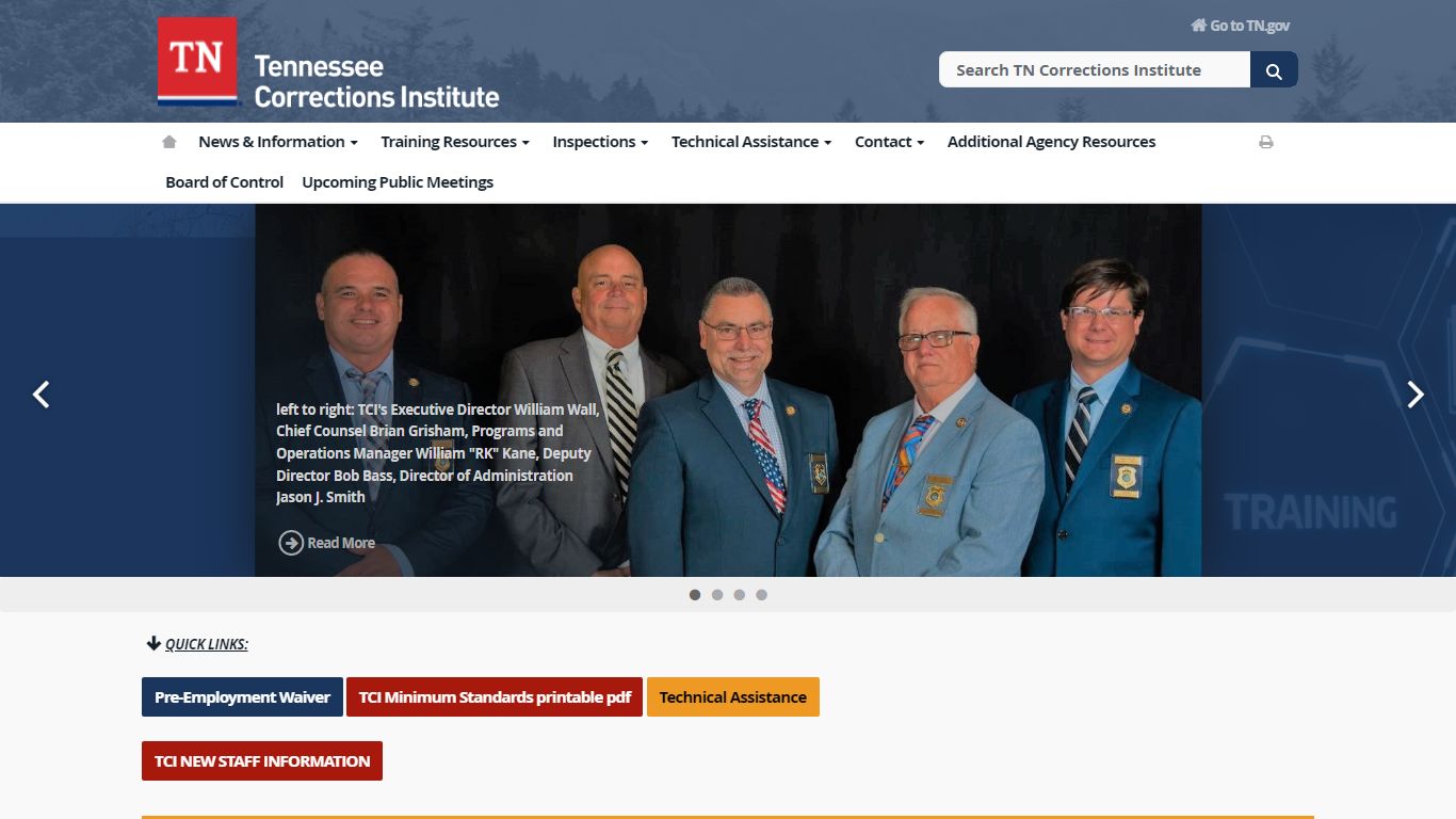 TCI - Tennessee State Government - TN.gov